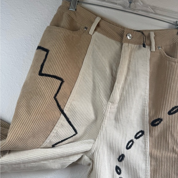 *NWOT* NASTY GAL {Nordstrom} Wide Leg Corduroy Pants - Picture 5 of 15